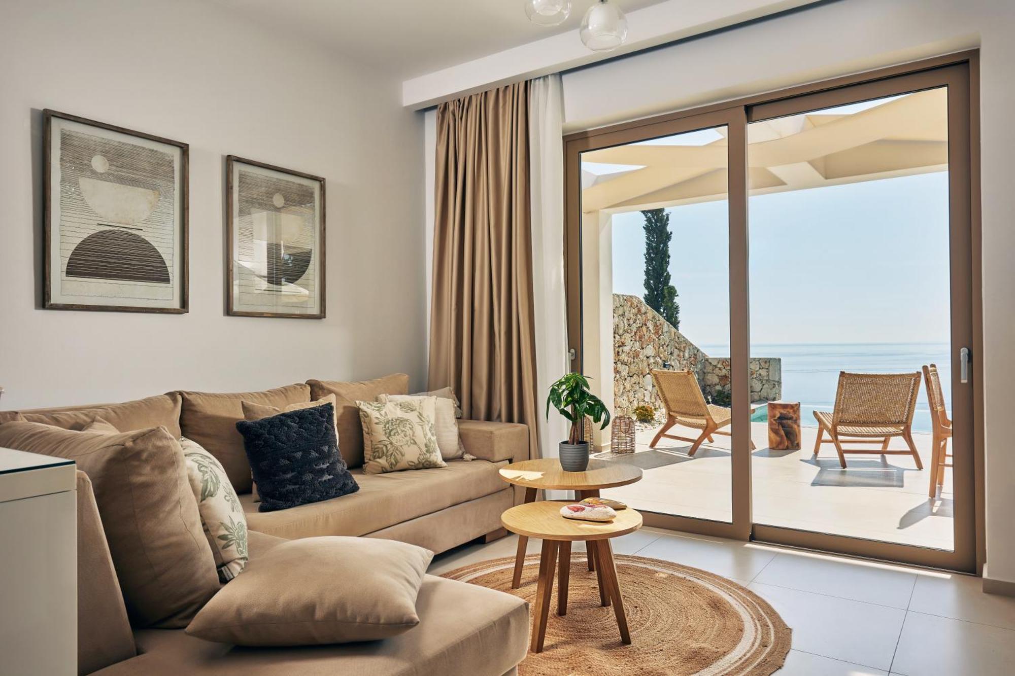 Thelxi'S Suite II - Brand New Seaview Suite! Volímai Buitenkant foto
